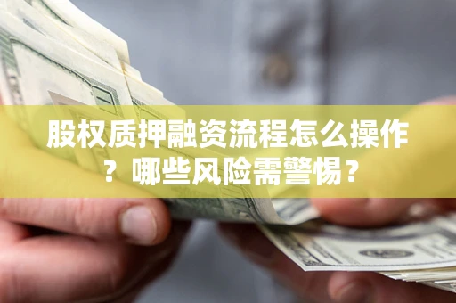 济南股权质押融资流程怎么操作？哪些风险需警惕？