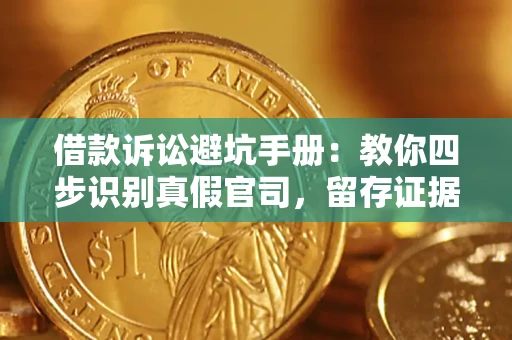 济南借款诉讼避坑手册：教你四步识别真假官司，留存证据不踩雷