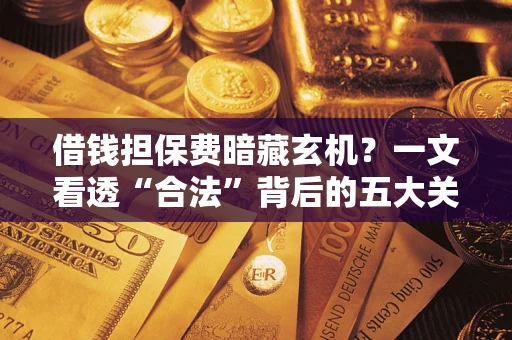 济南借钱担保费暗藏玄机？一文看透“合法”背后的五大关键陷阱