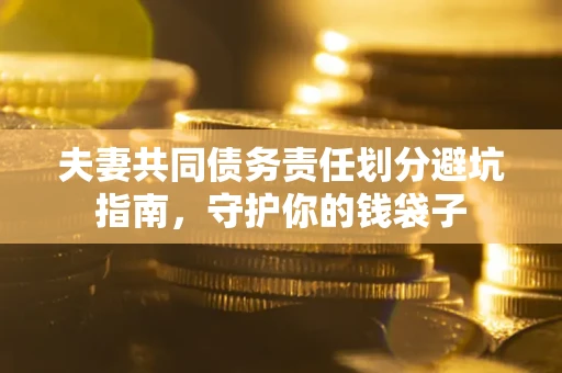 济南夫妻共同债务责任划分避坑指南，守护你的钱袋子