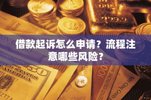 济南借款起诉怎么申请？流程注意哪些风险？